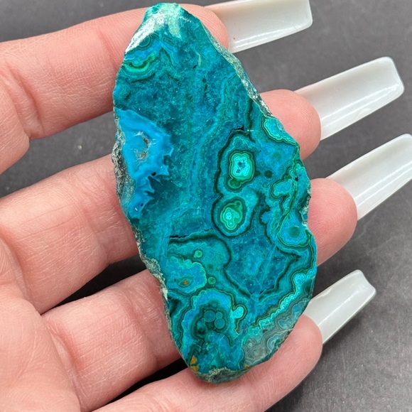 Accessories - Stunning Chrysocolla & Malachite Slab Bagdad Copper Mine in Arizona